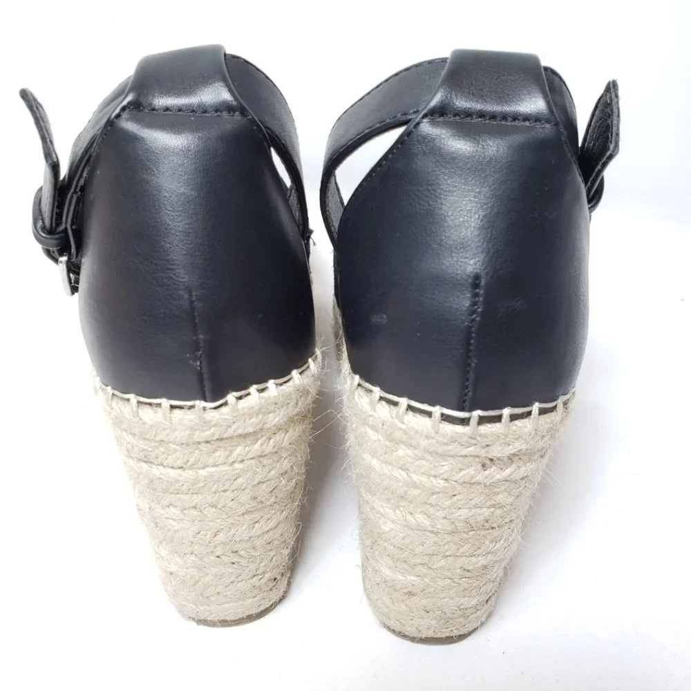 Steve Madden Suede Leather Jyia Platform Sandals, 8.5 - Picture 7 of 13